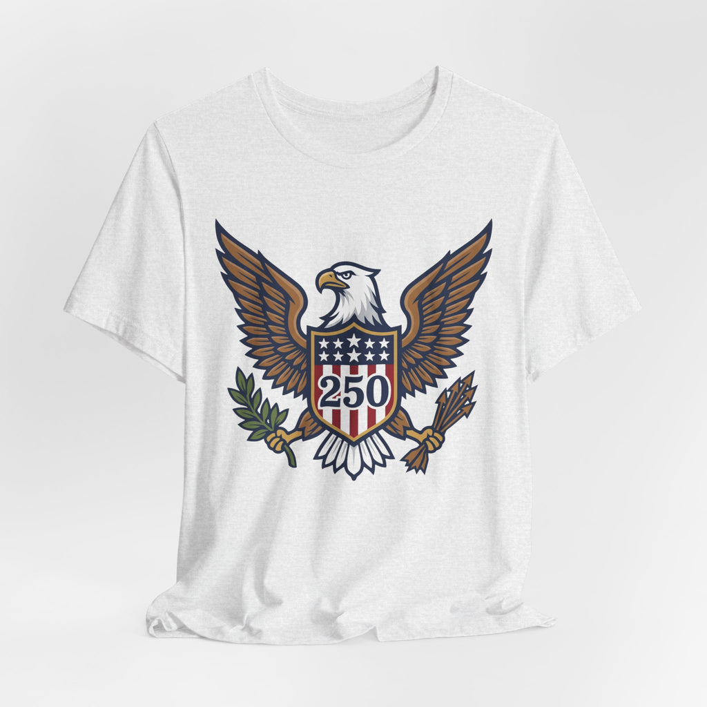 Eagle Shield 250 Tee — Patriotic American Eagle Graphic T-Shirt