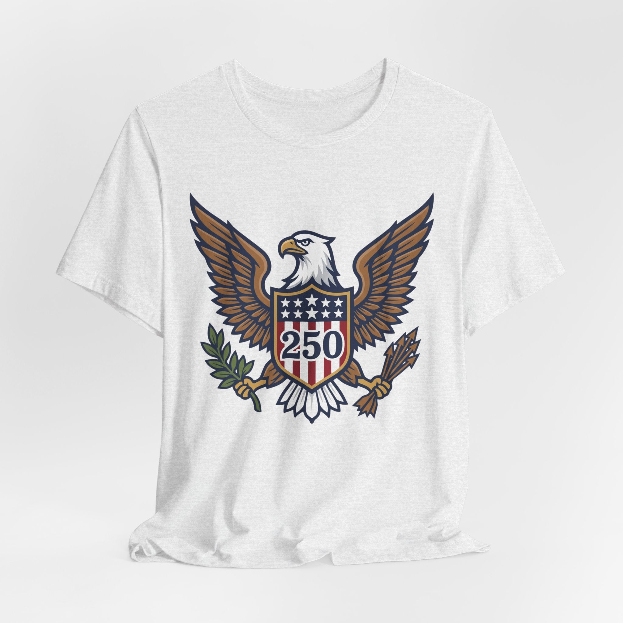 Eagle Shield 250 Tee — Patriotic American Eagle Graphic T-Shirt