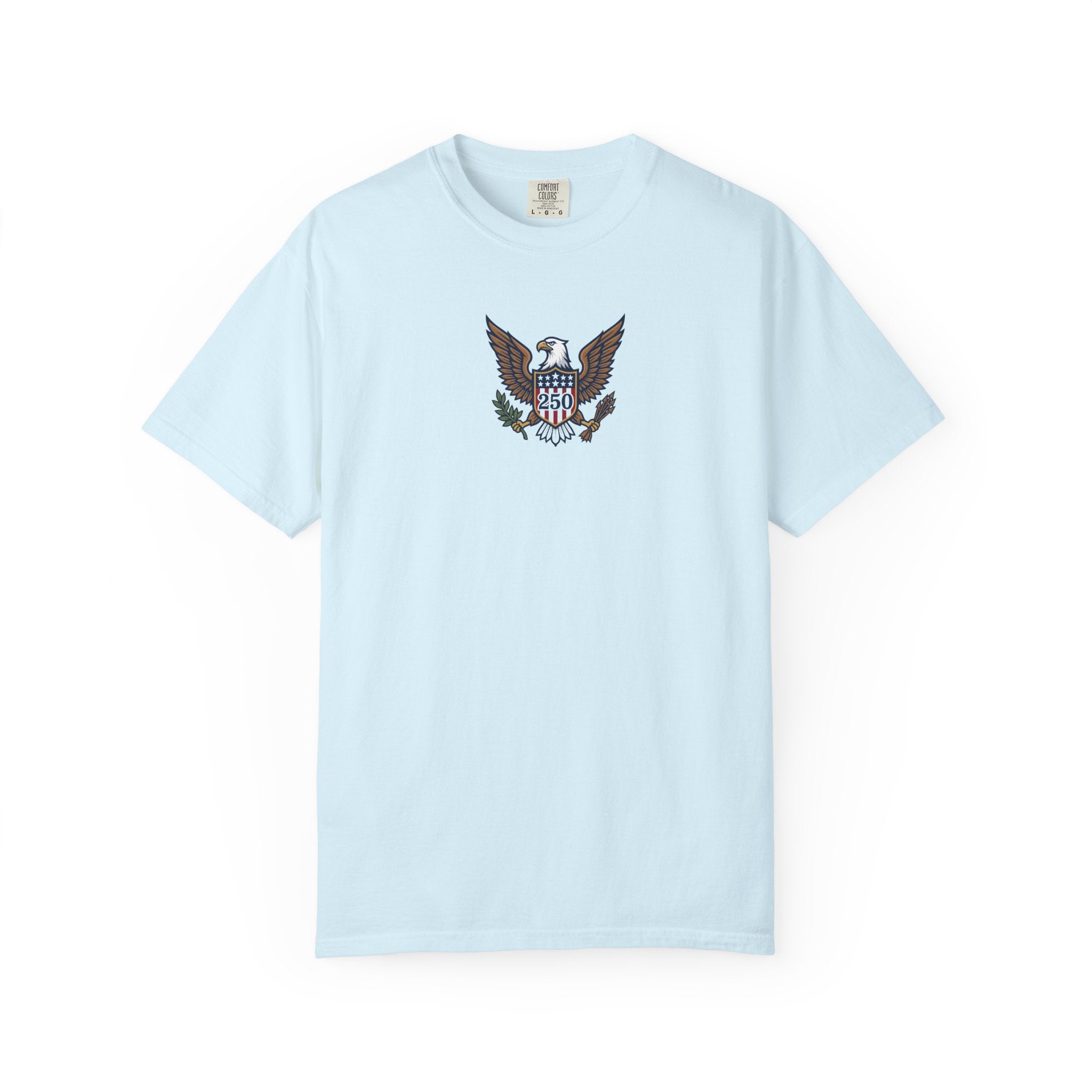 Make America Blue Again Eagle Unisex Garment-Dyed 250 T-shirt