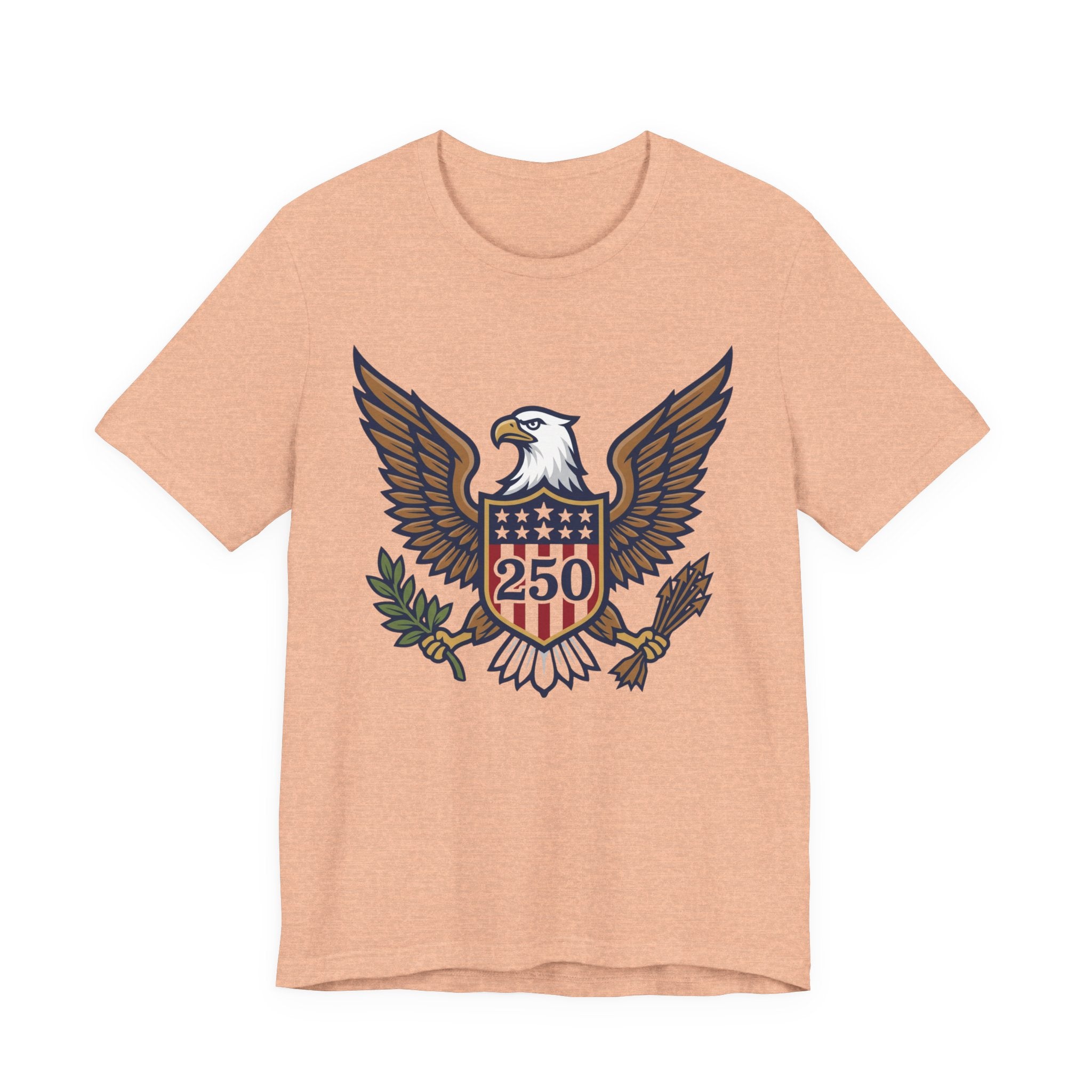 Eagle Shield 250 Tee — Patriotic American Eagle Graphic T-Shirt