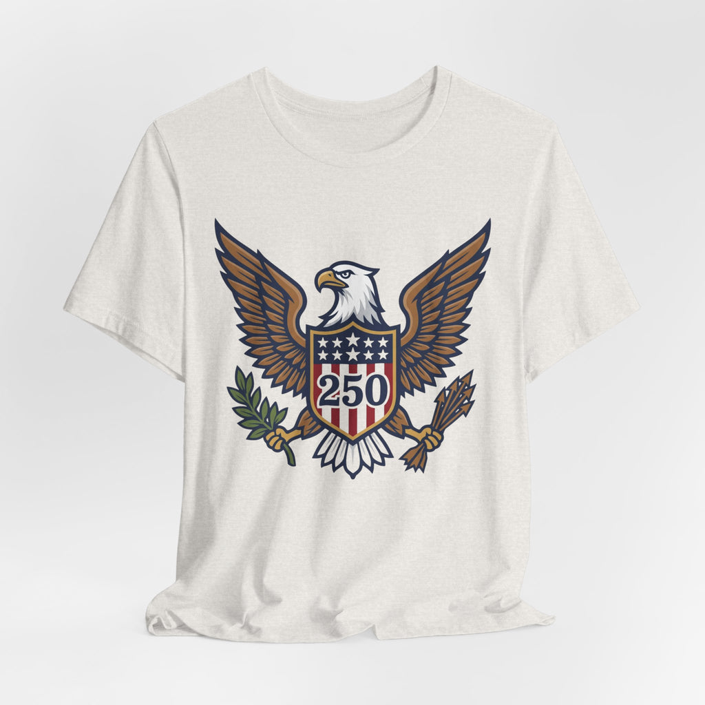 Eagle Shield 250 Tee — Patriotic American Eagle Graphic T-Shirt