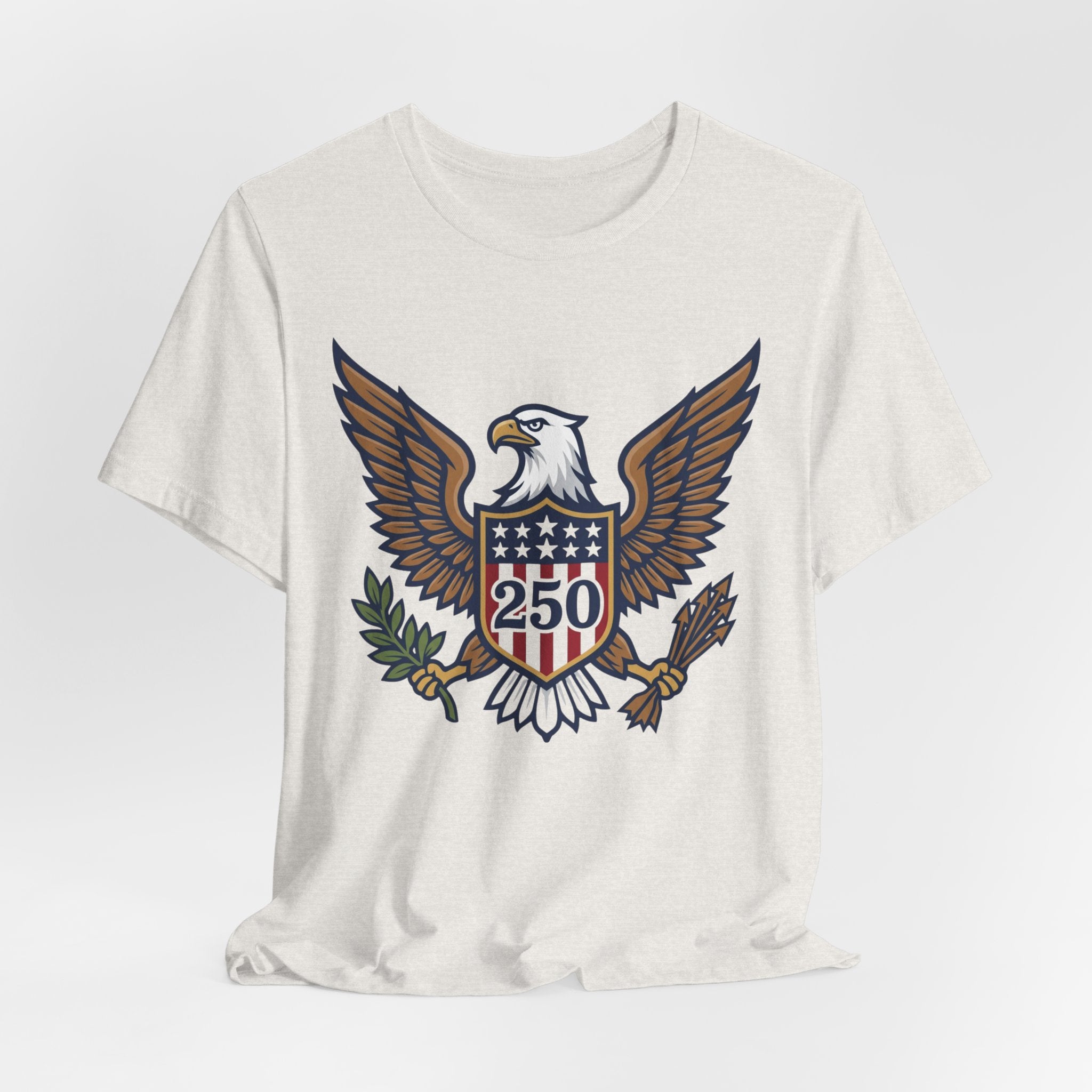 Eagle Shield 250 Tee — Patriotic American Eagle Graphic T-Shirt