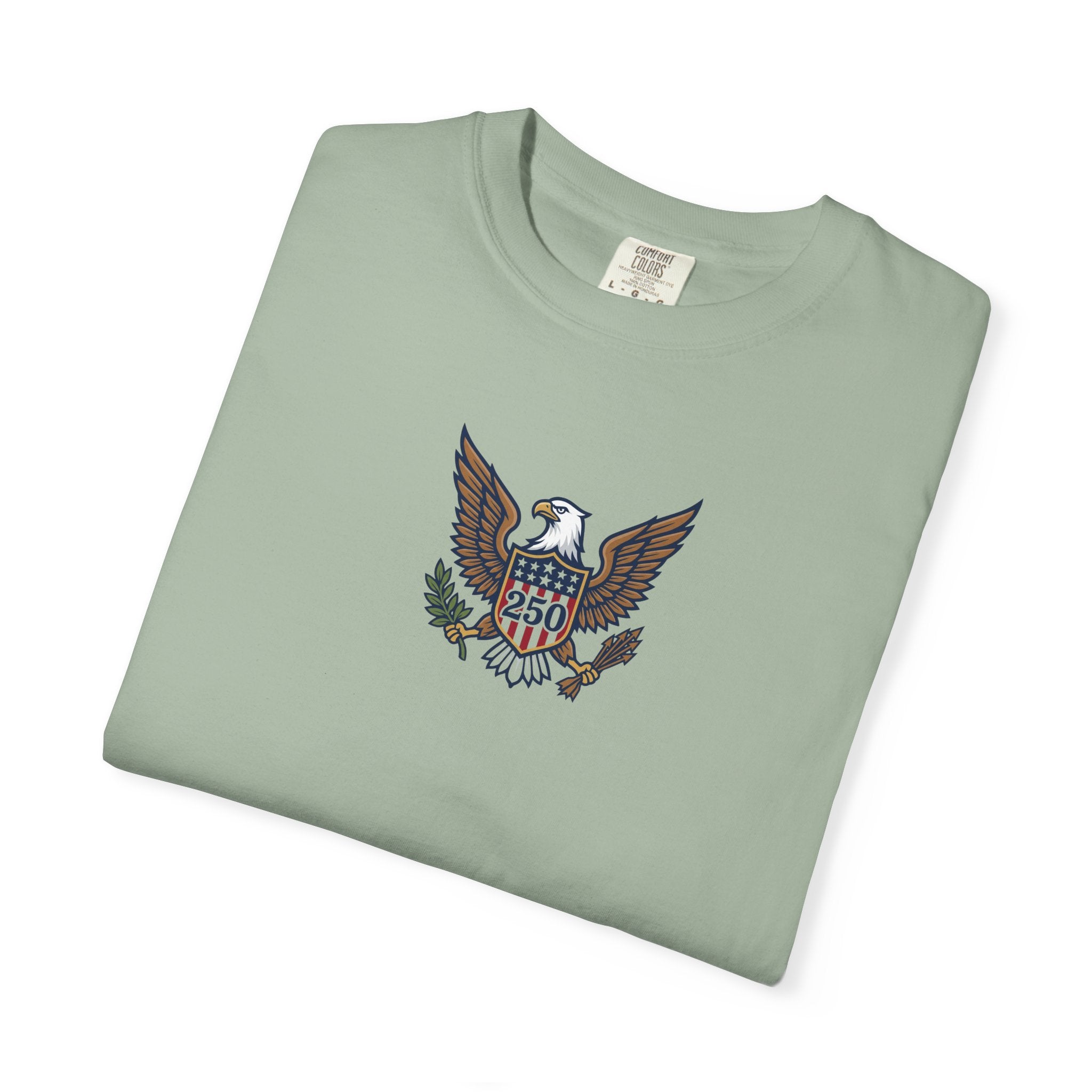 Make America Blue Again Eagle Unisex Garment-Dyed 250 T-shirt