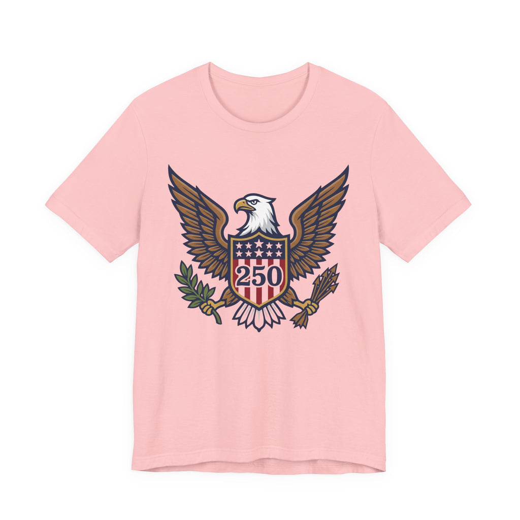Eagle Shield 250 Tee — Patriotic American Eagle Graphic T-Shirt