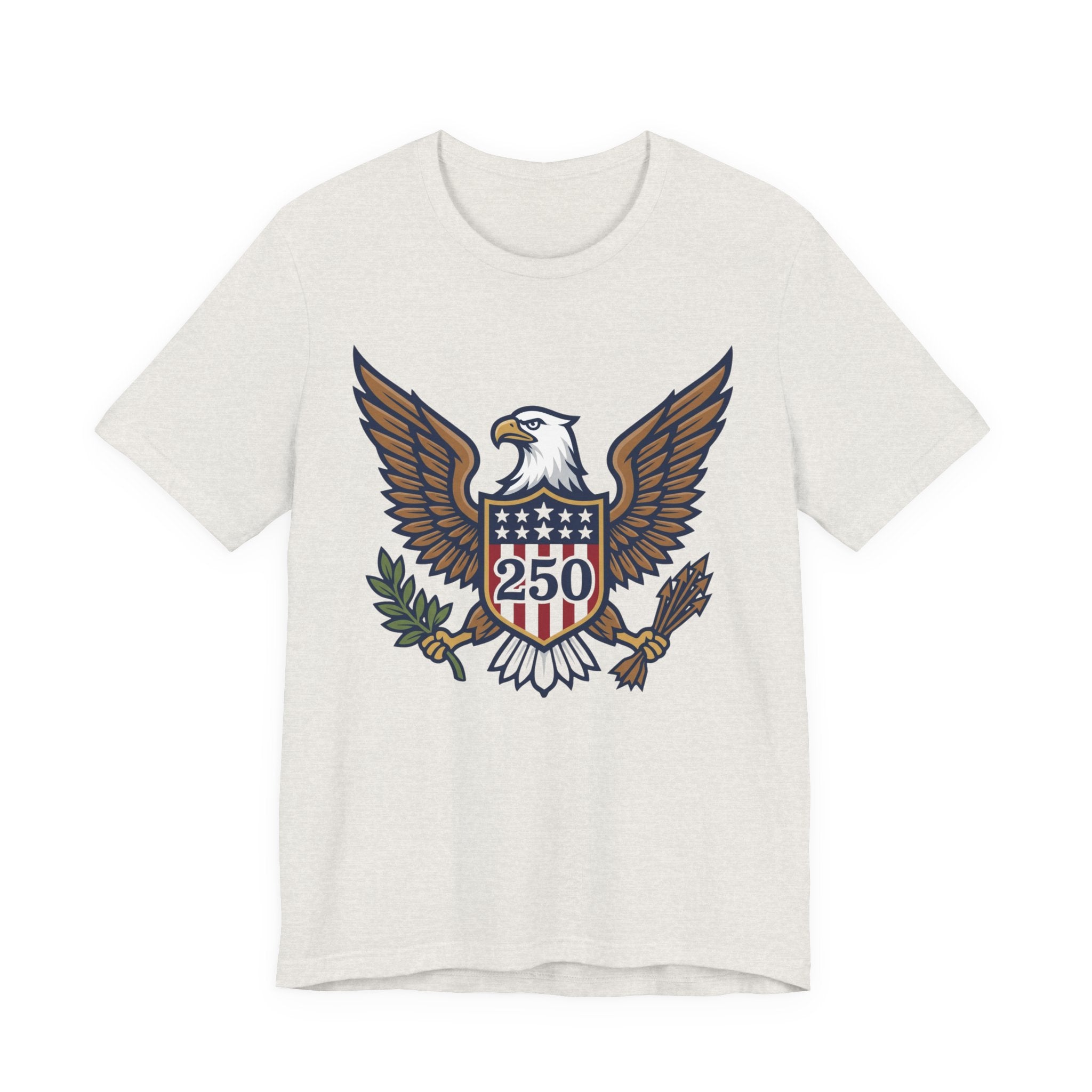 Eagle Shield 250 Tee — Patriotic American Eagle Graphic T-Shirt