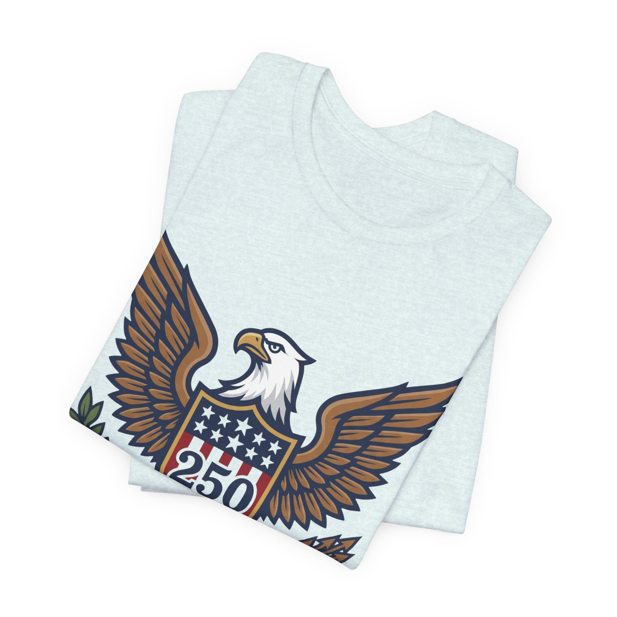 Eagle Shield 250 Tee — Patriotic American Eagle Graphic T-Shirt