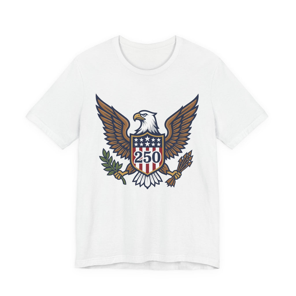 Eagle Shield 250 Tee — Patriotic American Eagle Graphic T-Shirt
