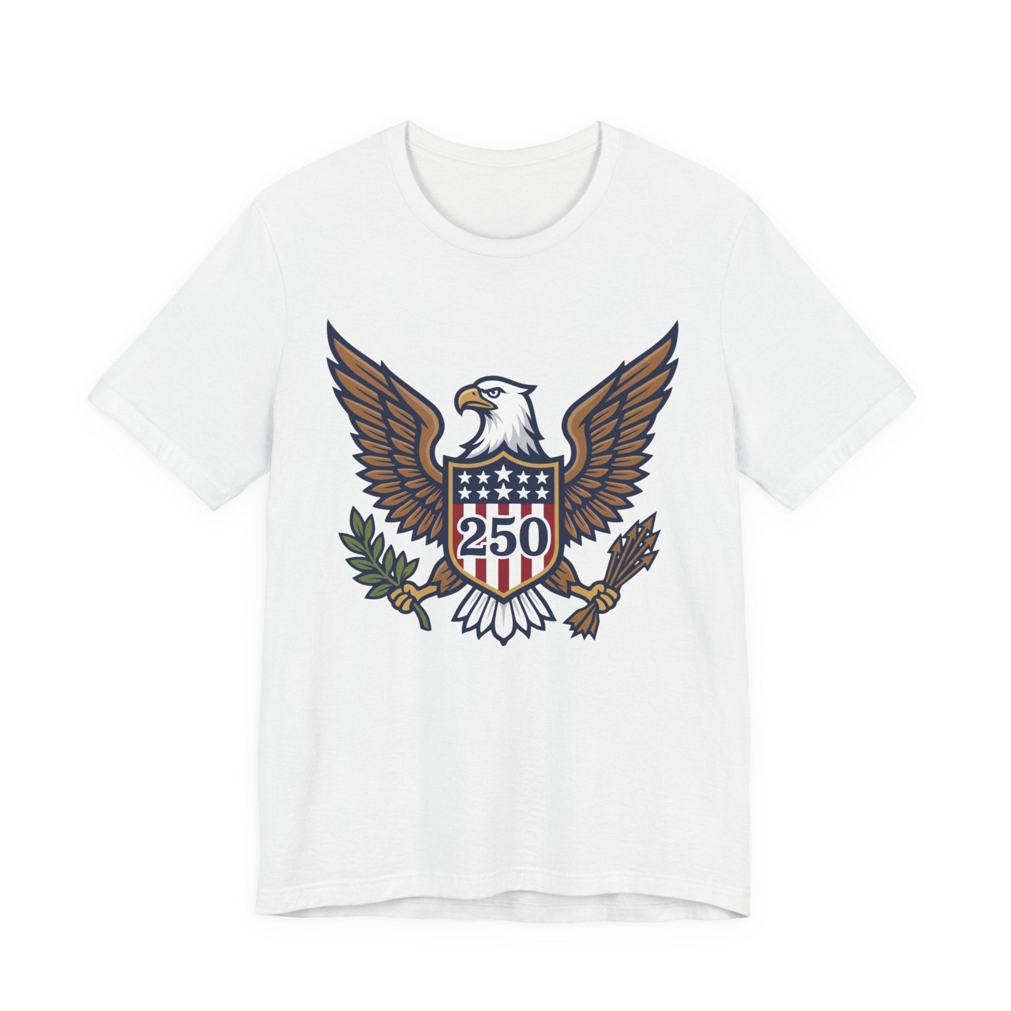 Eagle Shield 250 Tee — Patriotic American Eagle Graphic T-Shirt