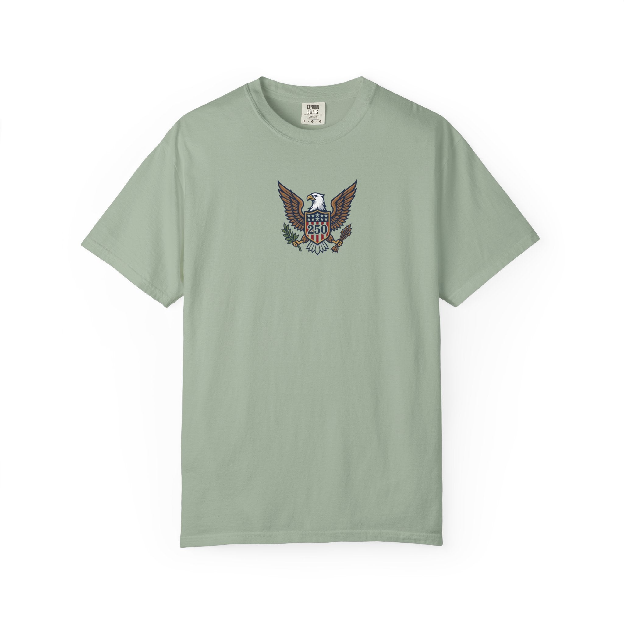 Make America Blue Again Eagle Unisex Garment-Dyed 250 T-shirt