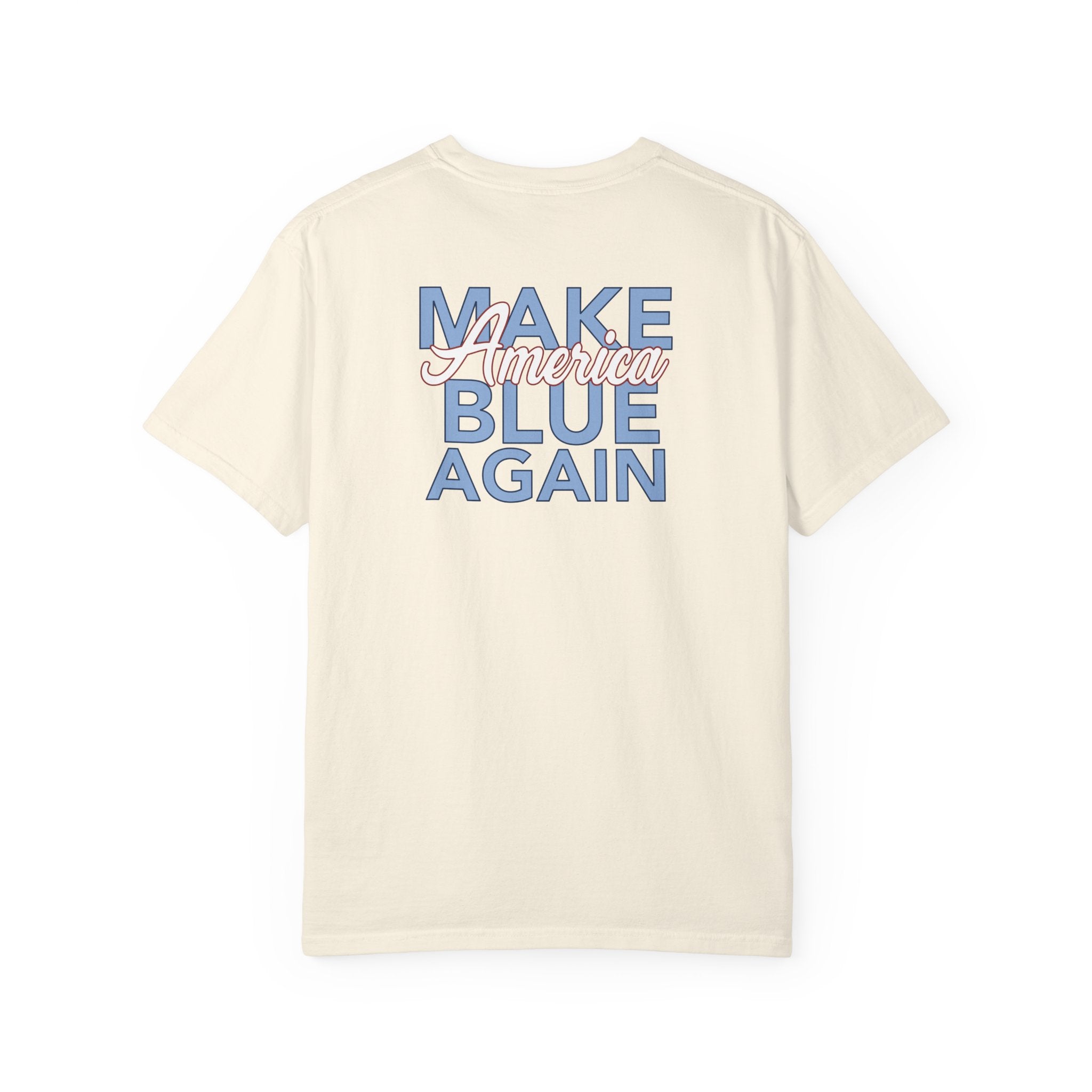 Make America Blue Again Eagle Unisex Garment-Dyed 250 T-shirt
