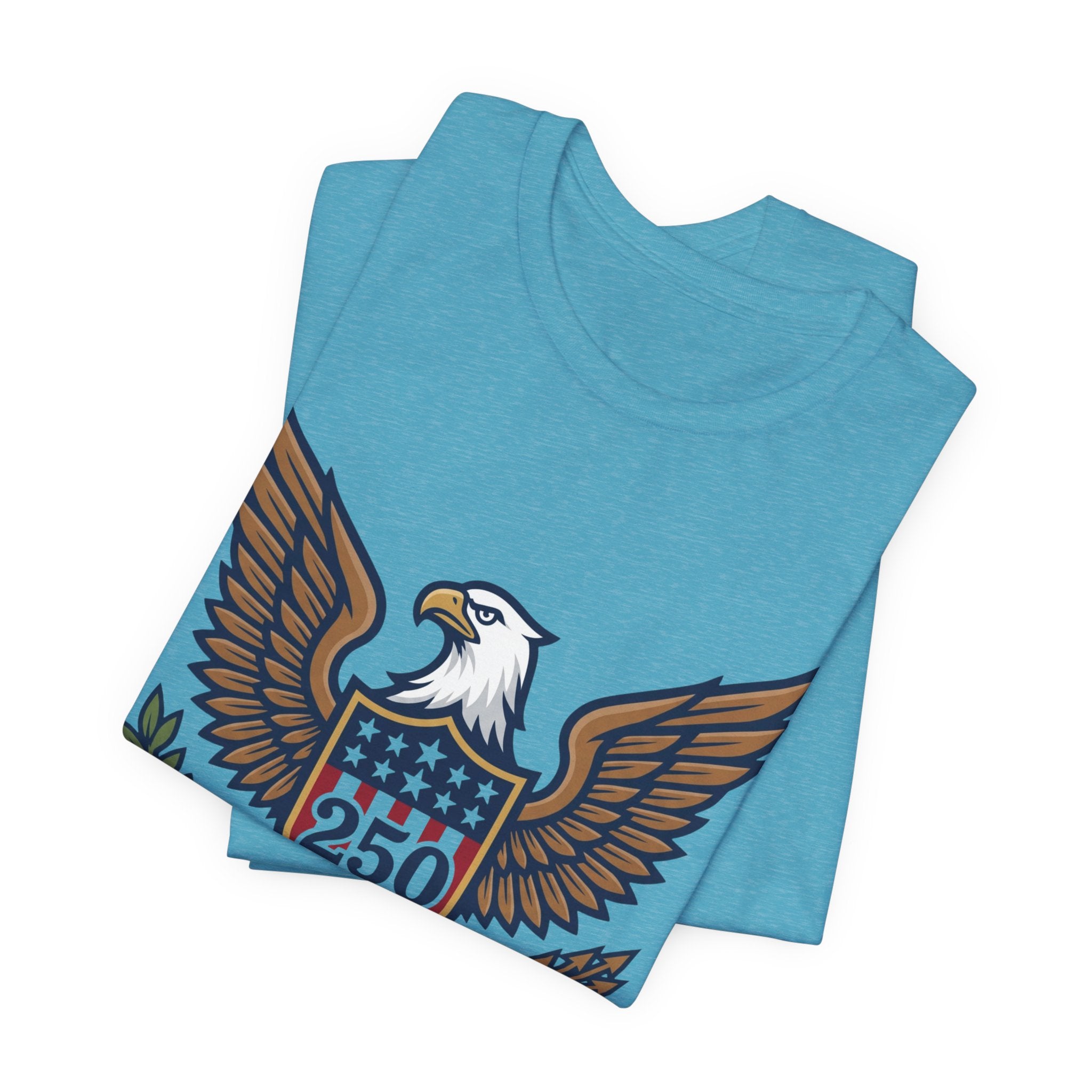 Eagle Shield 250 Tee — Patriotic American Eagle Graphic T-Shirt