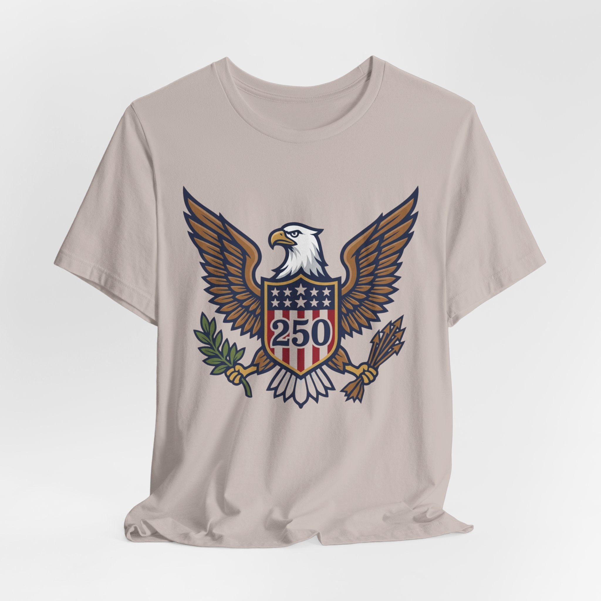 Eagle Shield 250 Tee — Patriotic American Eagle Graphic T-Shirt