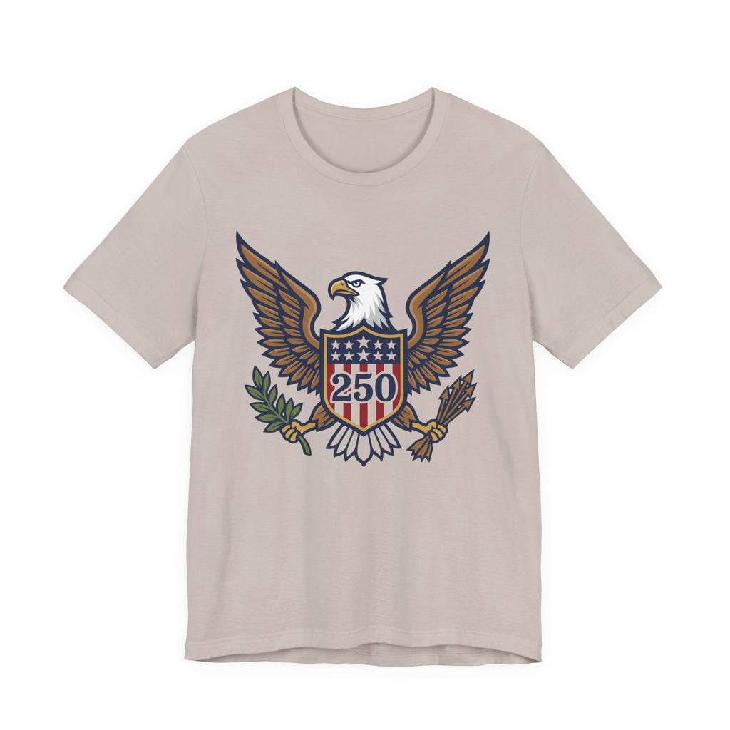 Eagle Shield 250 Tee — Patriotic American Eagle Graphic T-Shirt