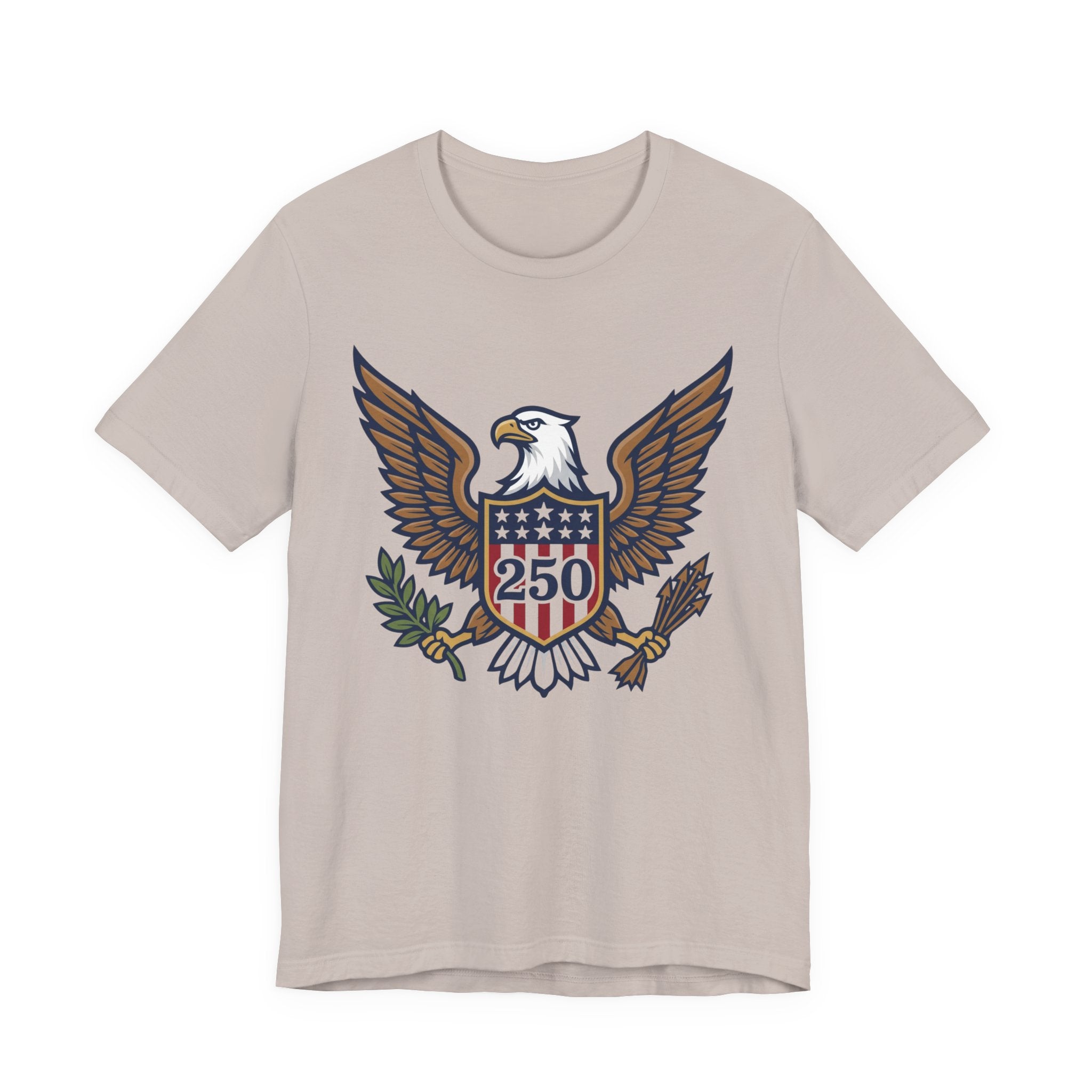 Eagle Shield 250 Tee — Patriotic American Eagle Graphic T-Shirt
