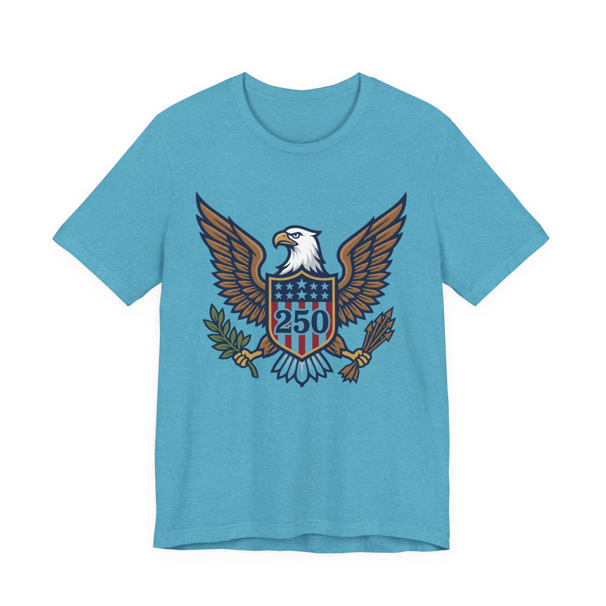 Eagle Shield 250 Tee — Patriotic American Eagle Graphic T-Shirt