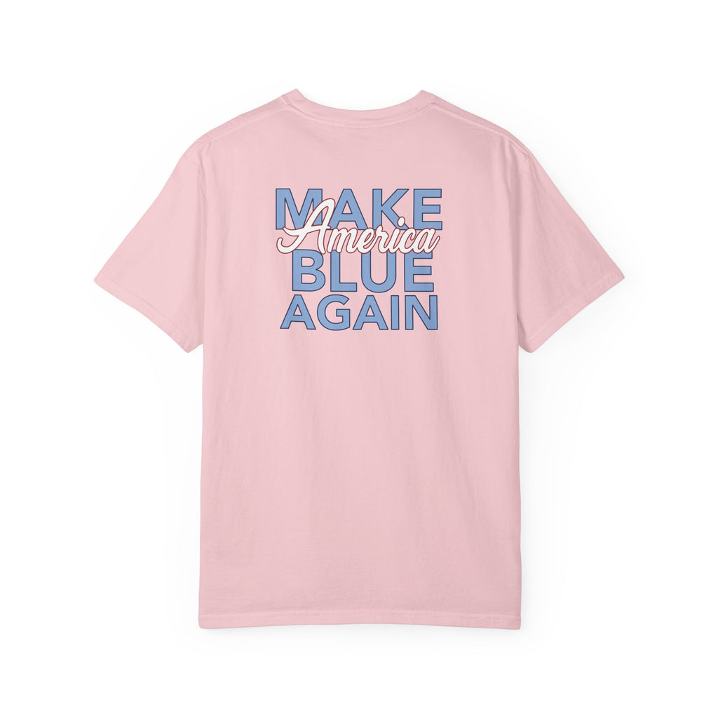 Make America Blue Again Eagle Unisex Garment-Dyed 250 T-shirt