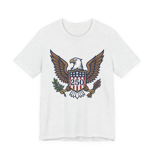 Eagle Shield 250 Tee — Patriotic American Eagle Graphic T-Shirt