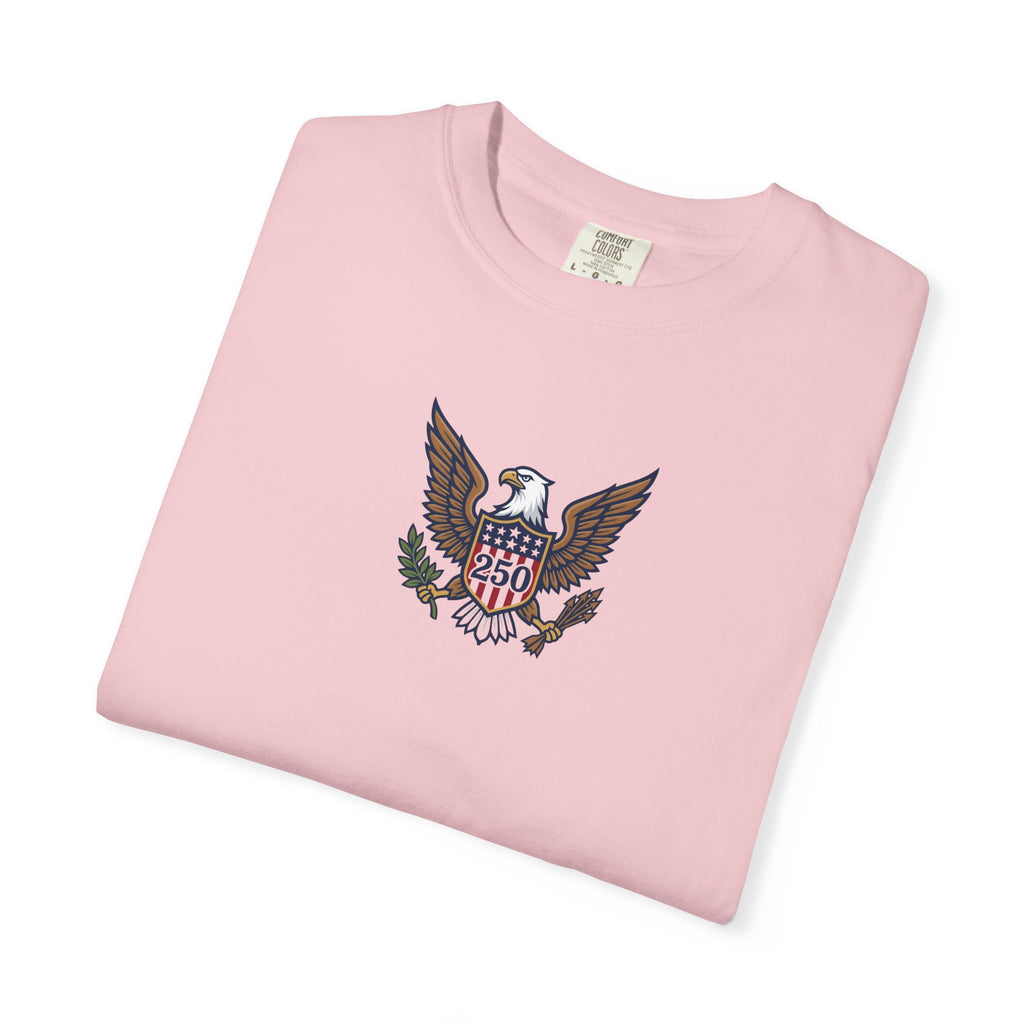 Make America Blue Again Eagle Unisex Garment-Dyed 250 T-shirt