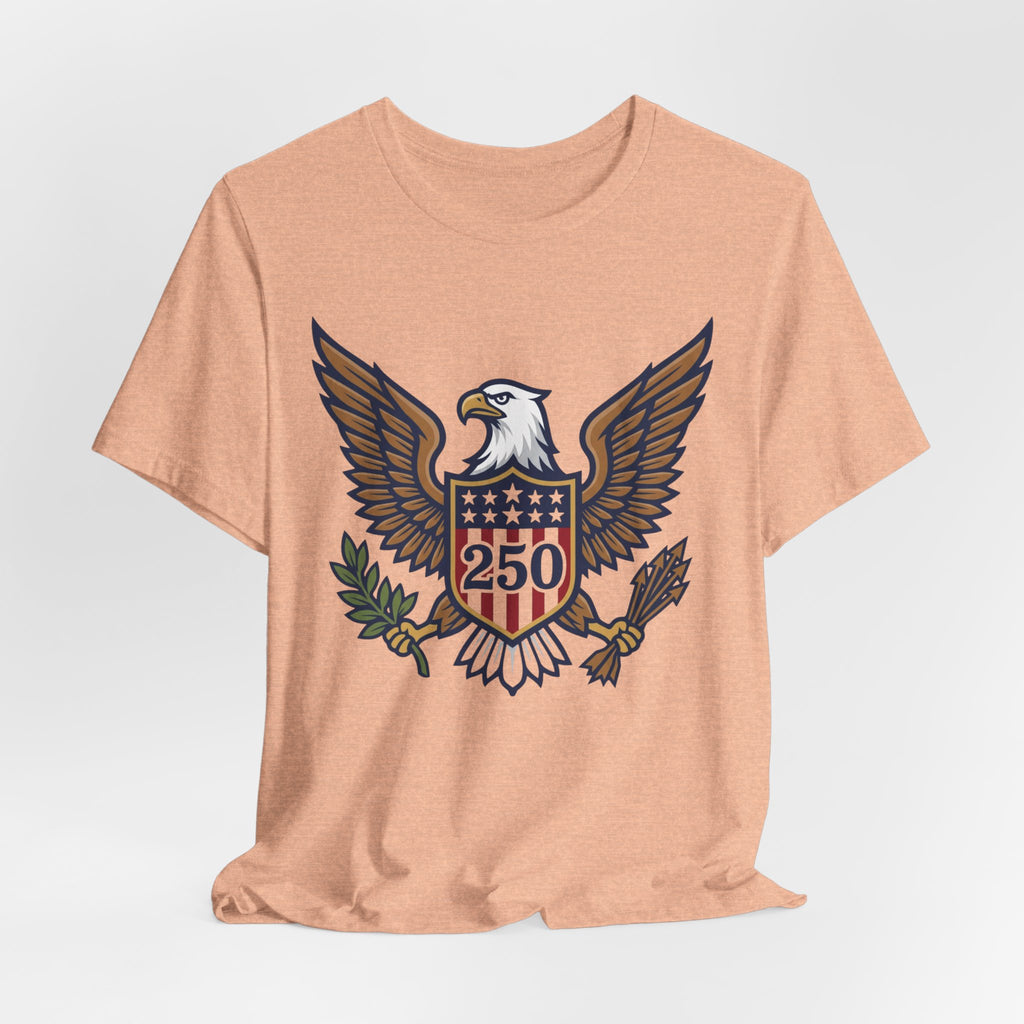 Eagle Shield 250 Tee — Patriotic American Eagle Graphic T-Shirt