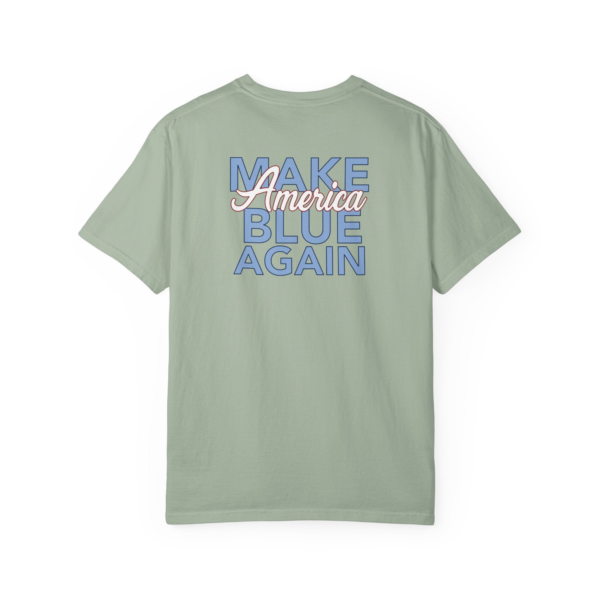 Make America Blue Again Eagle Unisex Garment-Dyed 250 T-shirt