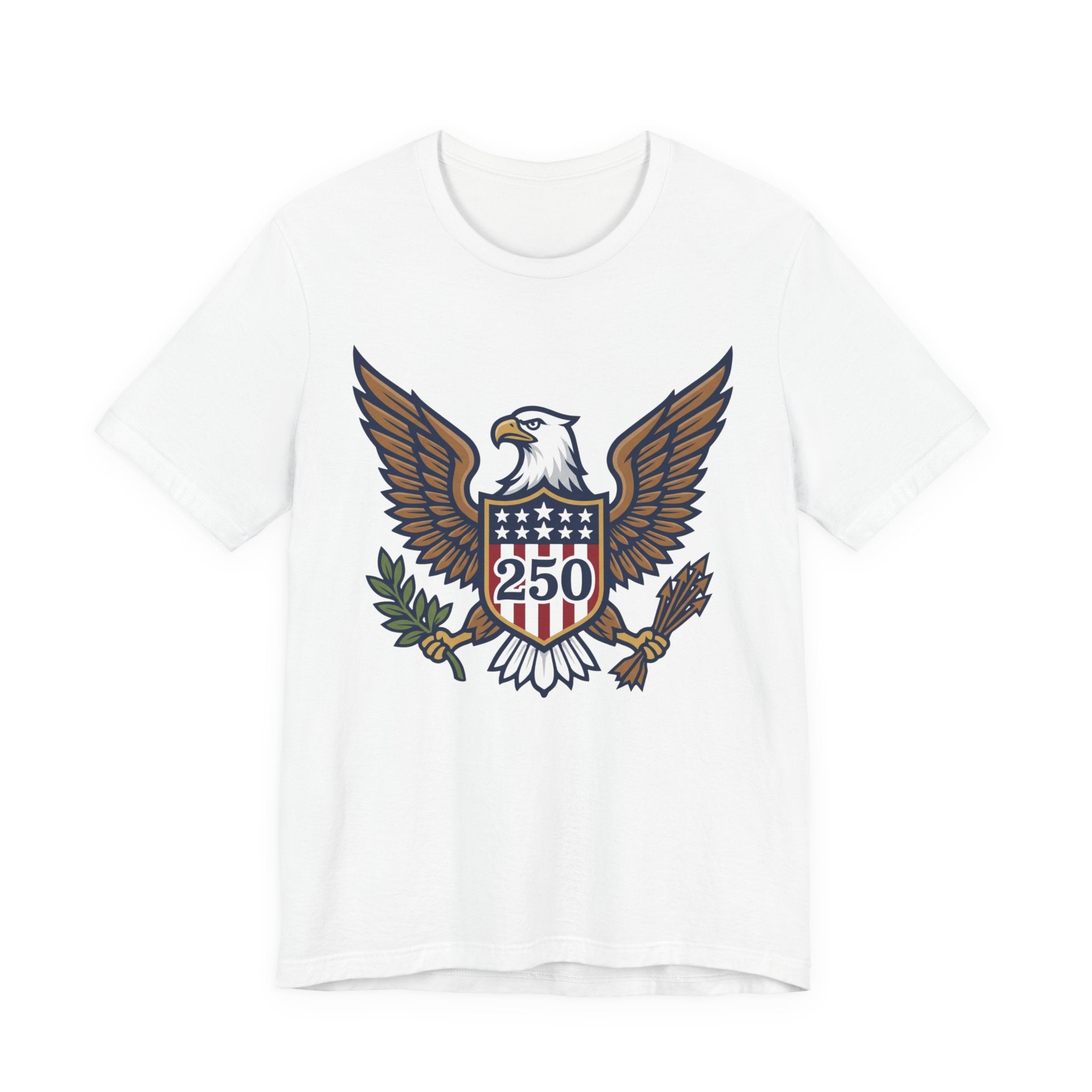 Eagle Shield 250 Tee — Patriotic American Eagle Graphic T-Shirt