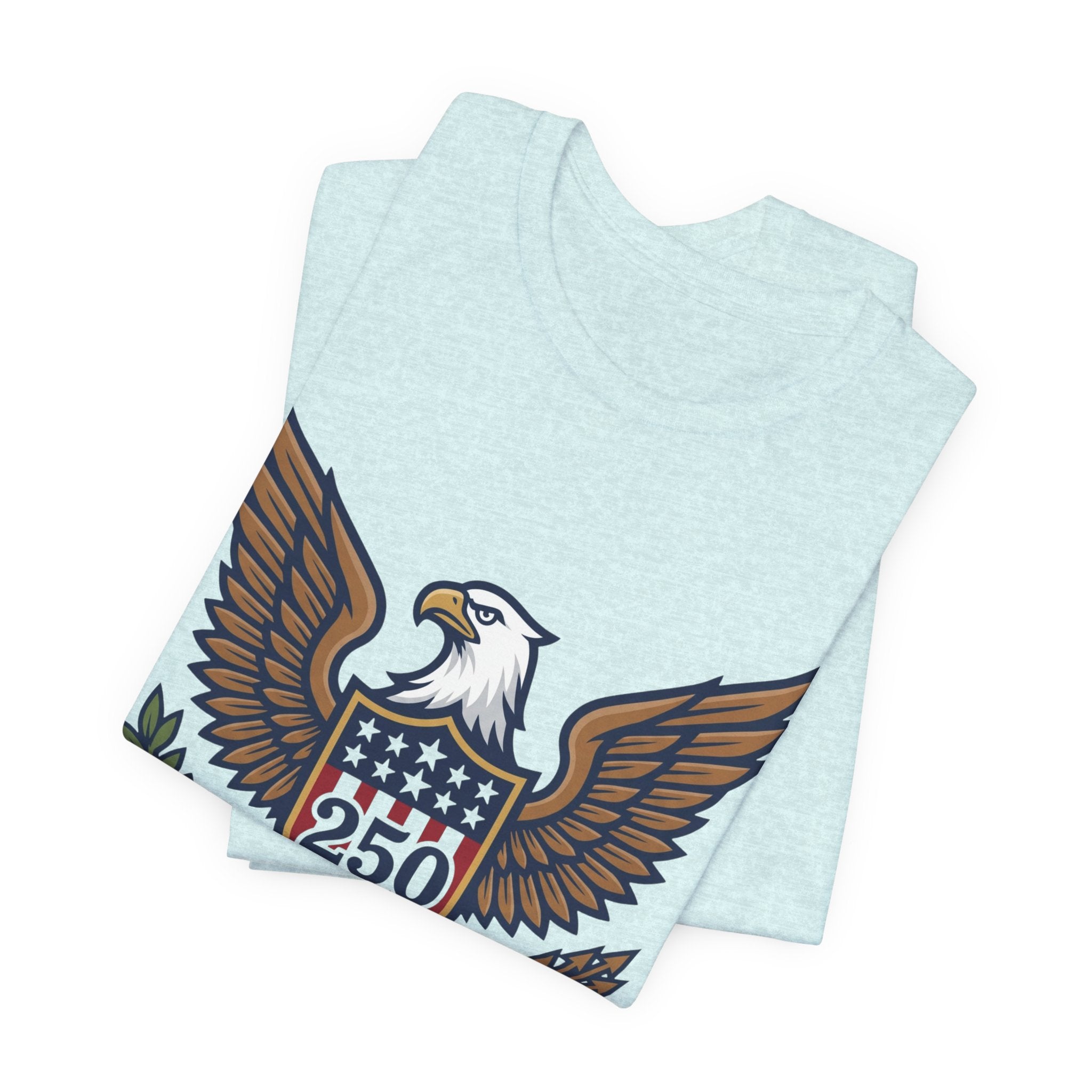 Eagle Shield 250 Tee — Patriotic American Eagle Graphic T-Shirt