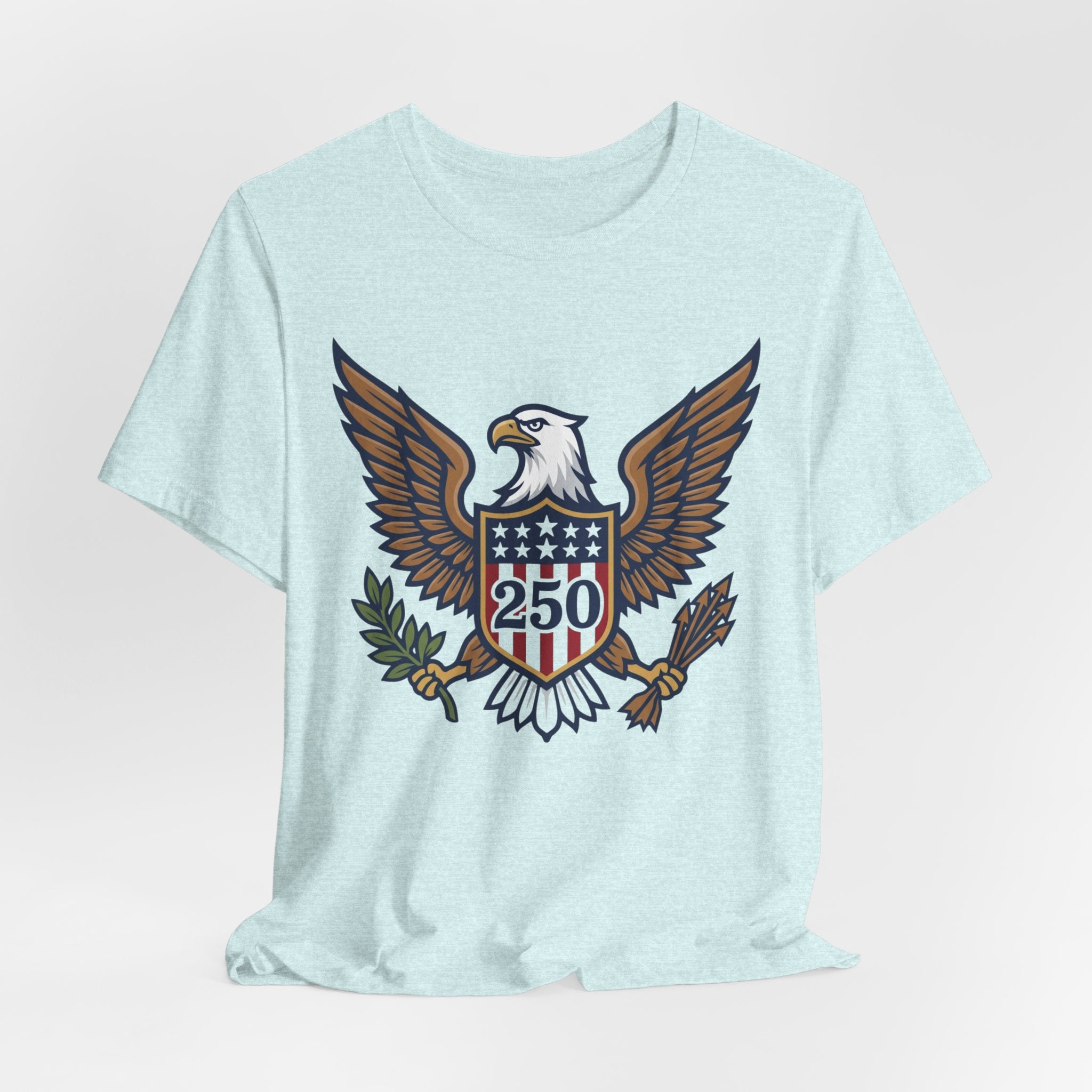 Eagle Shield 250 Tee — Patriotic American Eagle Graphic T-Shirt