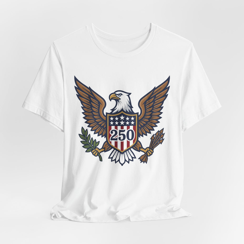 Eagle Shield 250 Tee — Patriotic American Eagle Graphic T-Shirt