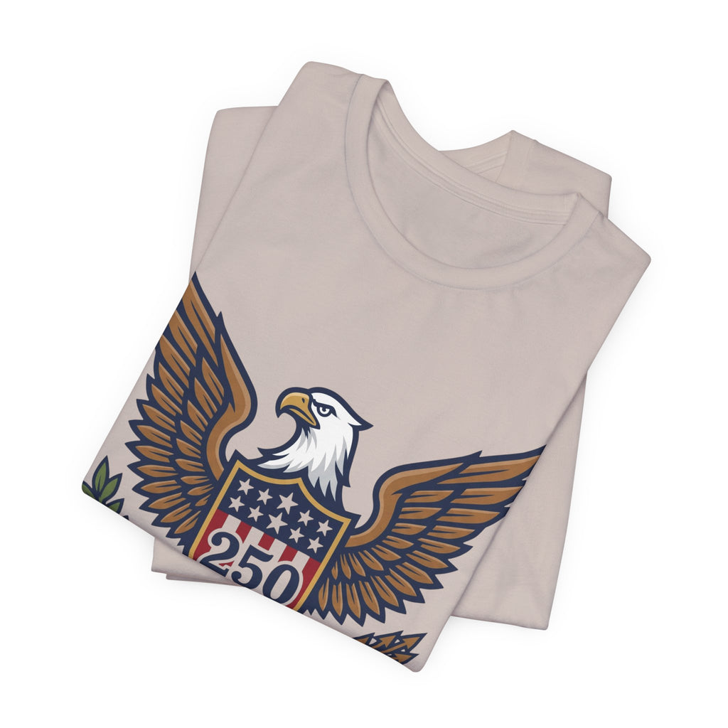 Eagle Shield 250 Tee — Patriotic American Eagle Graphic T-Shirt