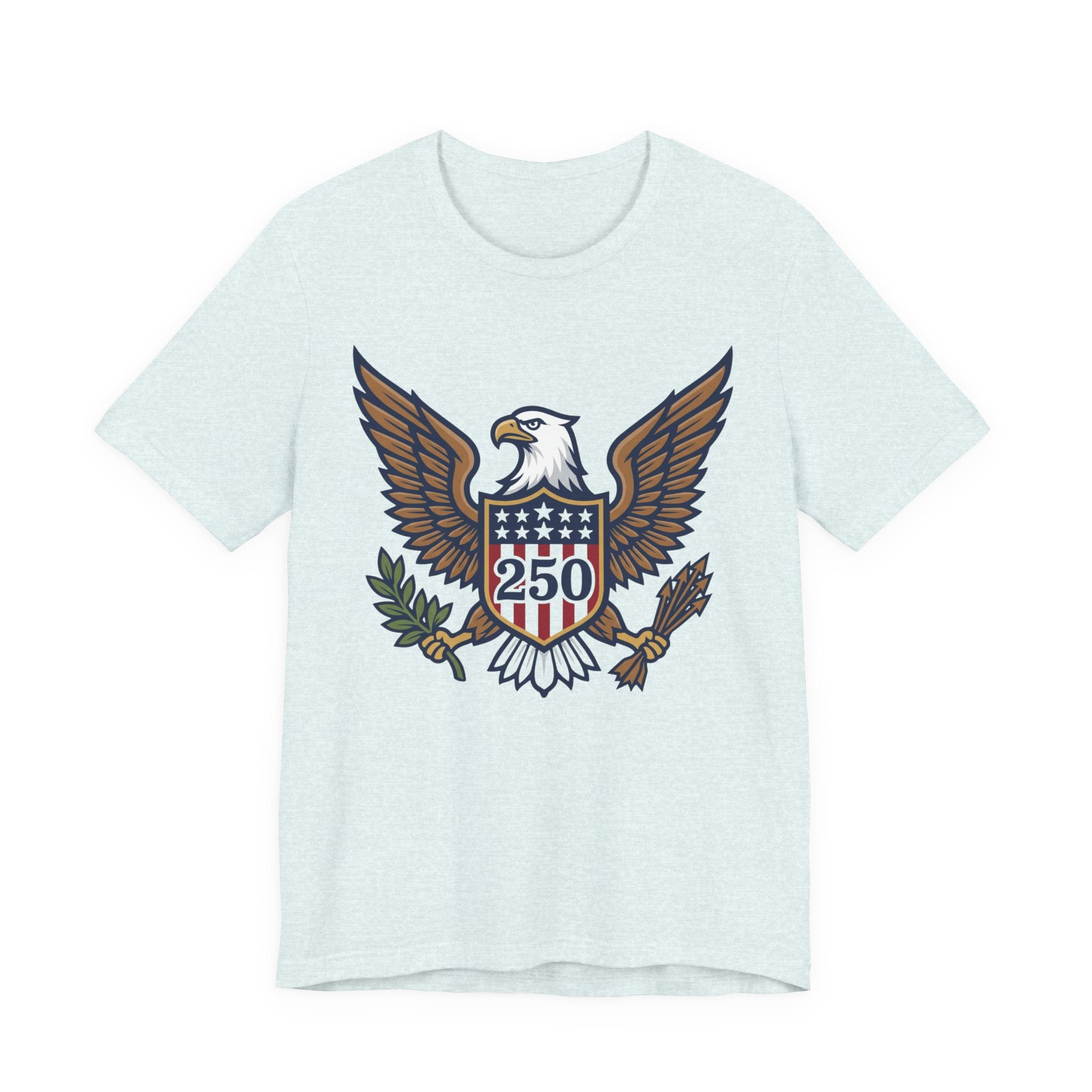 Eagle Shield 250 Tee — Patriotic American Eagle Graphic T-Shirt