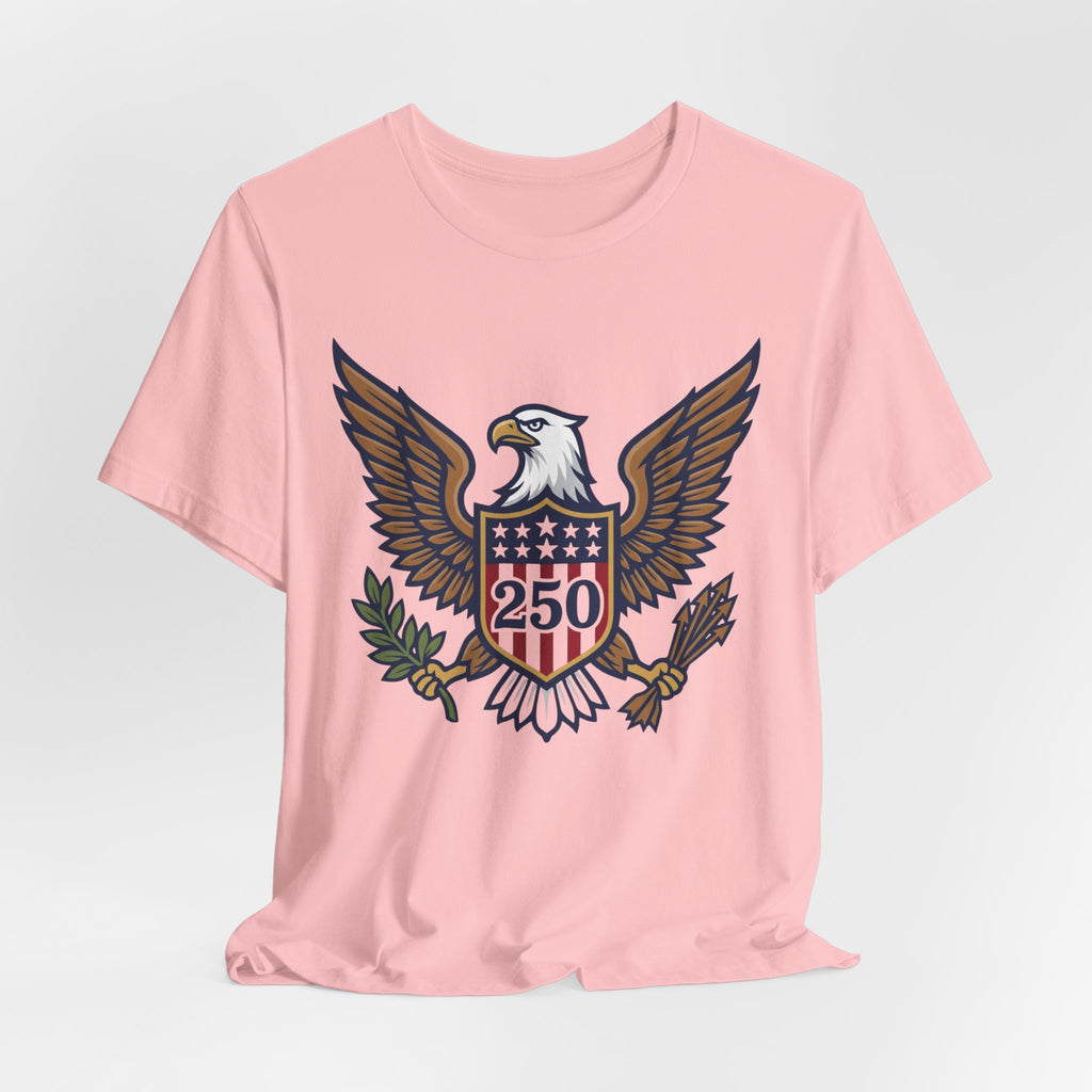 Eagle Shield 250 Tee — Patriotic American Eagle Graphic T-Shirt