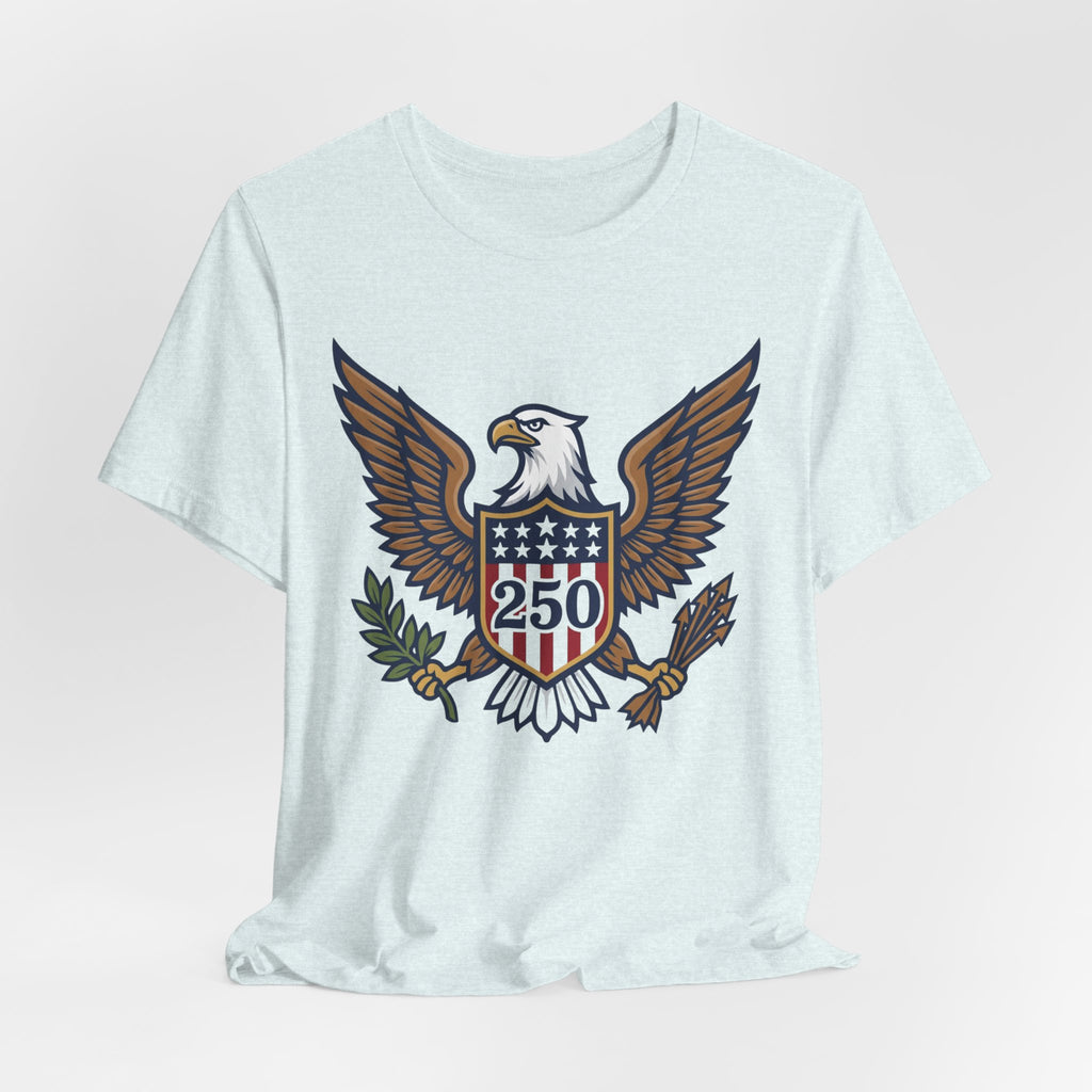 Eagle Shield 250 Tee — Patriotic American Eagle Graphic T-Shirt