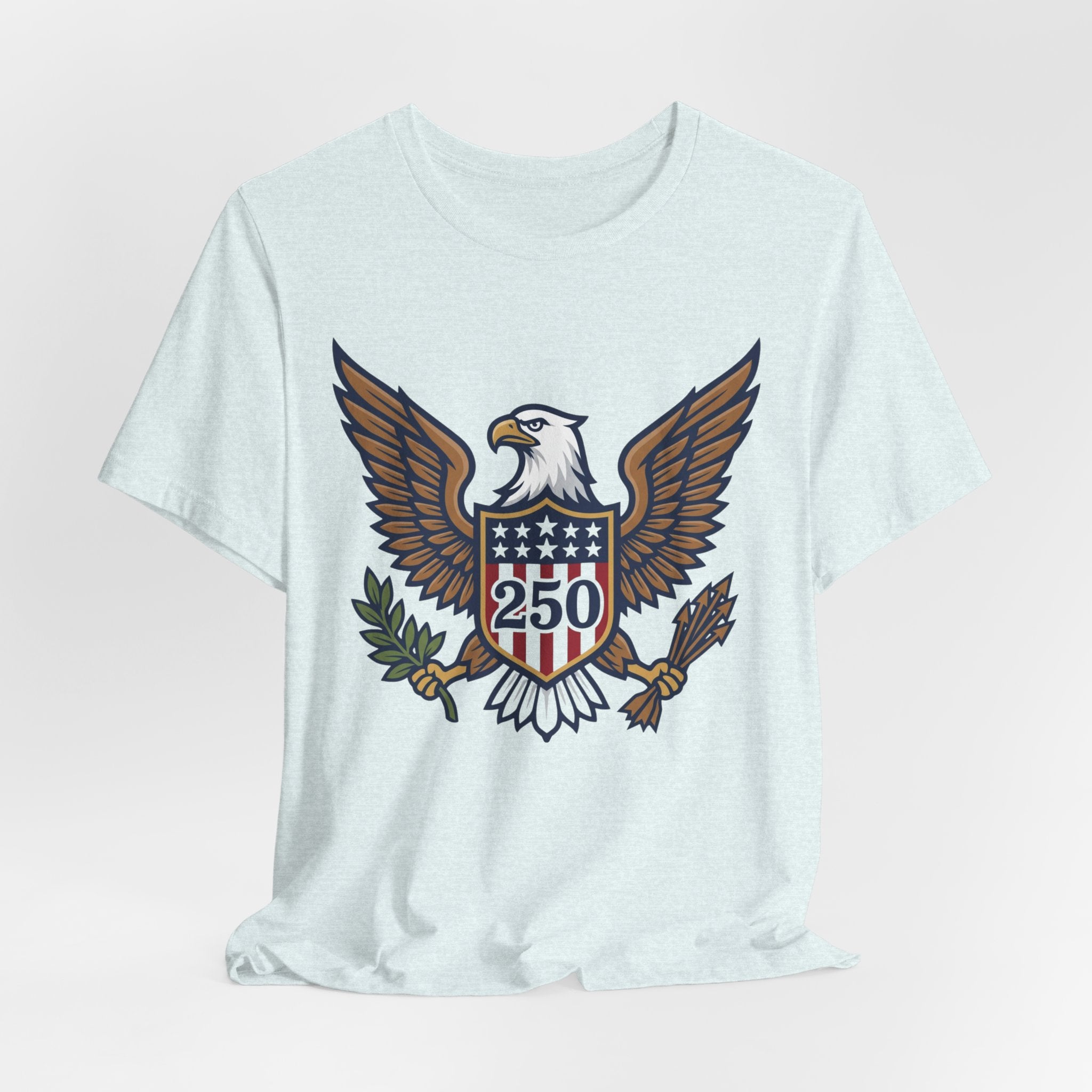 Eagle Shield 250 Tee — Patriotic American Eagle Graphic T-Shirt