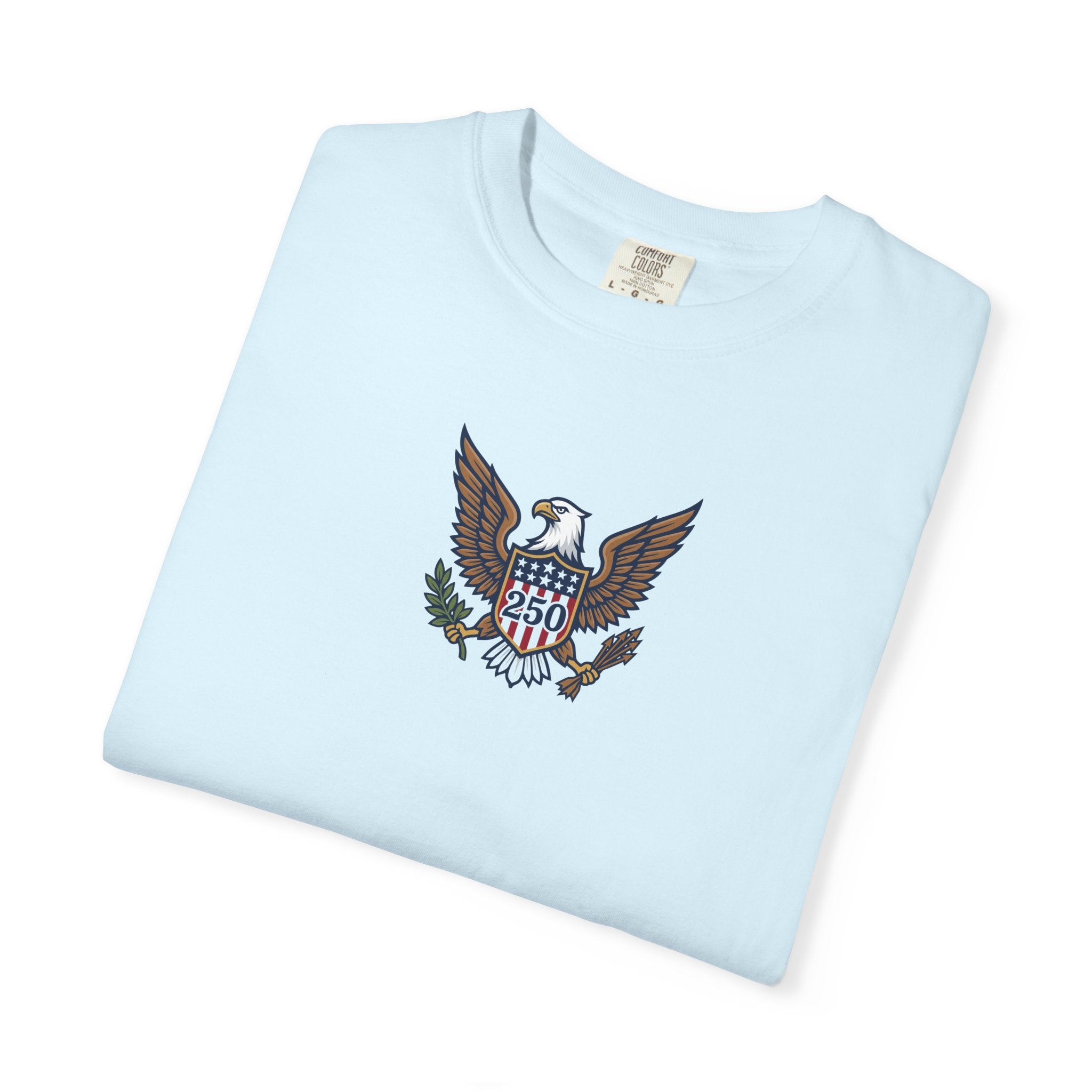 Make America Blue Again Eagle Unisex Garment-Dyed 250 T-shirt