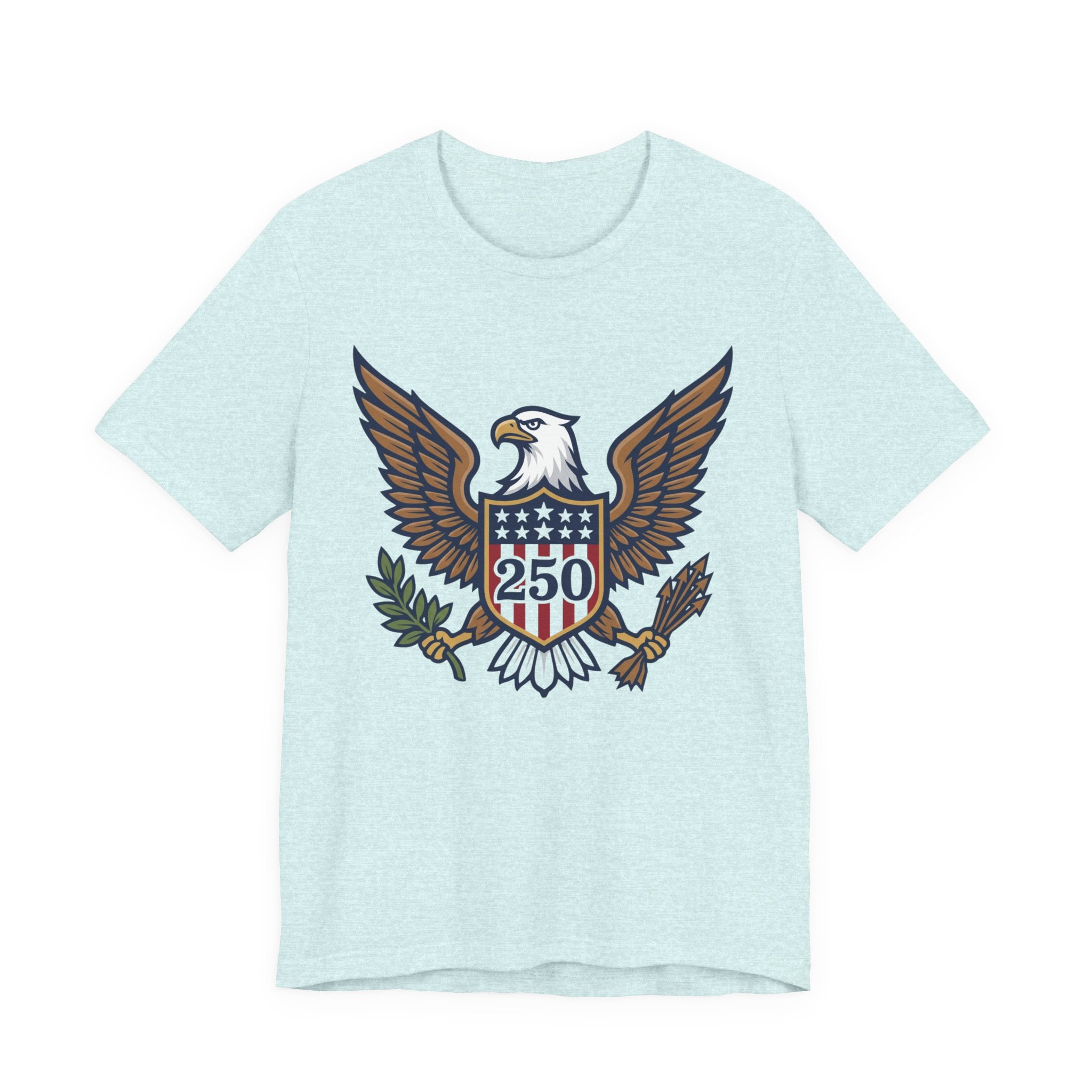 Eagle Shield 250 Tee — Patriotic American Eagle Graphic T-Shirt